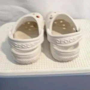 CROCS | Shoes | Crocs White Sandals With Signature  display picture 3